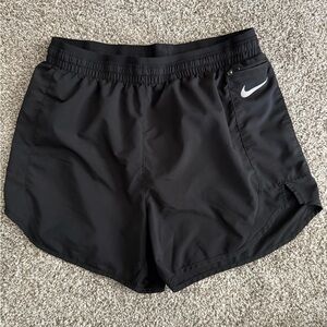 Nike Black Athletic Shorts Lightweight Breathable